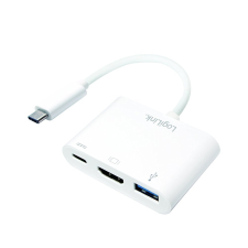 LogiLink USB-C to HDMI Multiport Adapter kábel és adapter