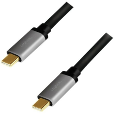 Logilink USB-C to USB-C male/male cable 1,5m Black kábel és adapter
