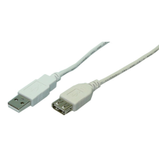 LogiLink USB Hosszabbító Szürke 3m CU0011 kábel és adapter