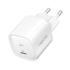 LogiLink USB tápcsatlakozó adapter, 1x USB-C port (PD), GaN-technológia, 30 W egyéb hálózati eszköz