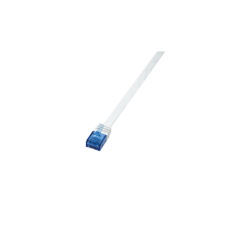 LogiLink - UTP CAT6 lapos patch kábel 2M - CF2051U kábel és adapter