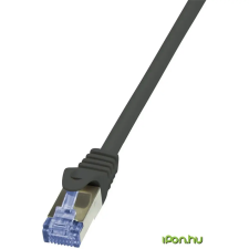 LogiLink UTP Összekötő Fekete 10m CQ3093S kábel és adapter