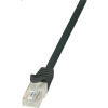 LogiLink UTP patch kábel CAT5e 1m fekete (CP1033U) (CP1033U)