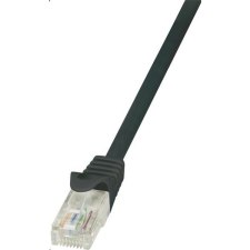 LogiLink UTP patch kábel CAT5e 1m fekete (CP1033U) (CP1033U) kábel és adapter