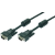 LogiLink VGA kábel, 2x Ferrit HQ, 3m