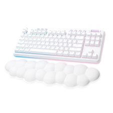Logitech Billentyűzet - G713 Aurora RGB Gaming Vezeték Nélküli (Linear) UK, Fehér + Kéztámasz billentyűzet