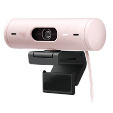 Logitech BRIO 500 webkamera, rózsaszín webkamera