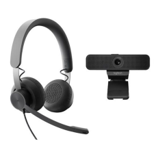 Logitech C925e Webkamera Black + UC-Kompatibilis Zone Wired Headset Black (991-000339) webkamera