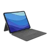 Logitech Combo Touch Apple iPad Pro 11" Billentyűzetes Tok - Oxfordi Szürke (Német)