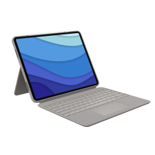 Logitech Combo Touch iPad Pro 11 (1., 2.,3. Gen) Billentyűzetes Tok - Szürke (US) (920-010255) tablet tok
