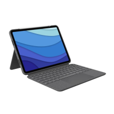 Logitech Combo Touch UK (Qwerty) iPad Air (4th &amp; 5th gen) billentyűzettok Oxfordi szürke (920-010303) tablet tok