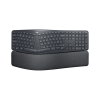 Logitech Ergo K860 for Business billentyűzet RF vezeték nélküli + Bluetooth Angol nemzetközi Grafit (920-010351)