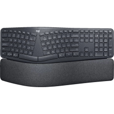 Logitech Ergo K860 vezeték nélküli ergonómikus billentyűzet Svájci Fekete billentyűzet