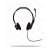 Logitech Fejhallgató 2.0 - PC 960 USB Mikrofonos, Fekete