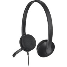 Logitech H340 headset & mikrofon