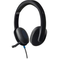 Logitech H540 Headset vezetékes fejhallgató, USB, mikrofon, hangerőszabályzó, fekete (981-000480) fülhallgató, fejhallgató