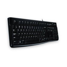 Logitech K120 Corded Keyboard billentyűzet USB QWERTZ Német Fekete billentyűzet