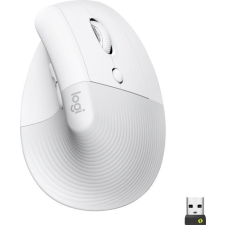 Logitech LIFT Vertical Ergonomic Bluetooth Mouse Pale Grey (910-006496) egér