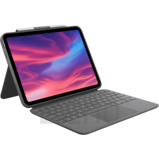 Logitech Logitech Combo Touch iPad 10Gen gray QWERTZ (920-011435) billentyűzet