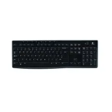 Logitech Logitech K270 billentyűzet Vezeték nélküli RF QWERTZ Magyar Fekete, Ezüst billentyűzet