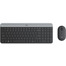 Logitech MK470 Wireless Combo Cseh szürke (920-009260) billentyűzet