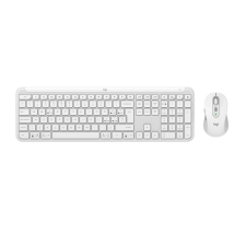Logitech MK950 Signature Slim Wireless Bluetooth Keyboard Combo Off White US (920-012491) billentyűzet