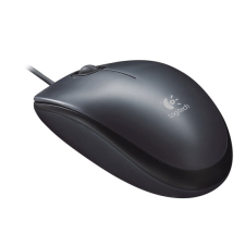 Logitech Mouse Logitech M90 - Sötét szürke (910-001793) egér