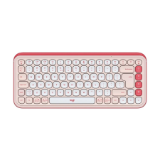 Logitech Pop Icon Wireless Keyboard Pink US (920-013073) billentyűzet