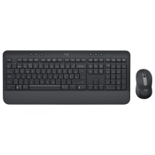 Logitech Signature MK650 Combo for Business Wireless Keyboard+Mouse Graphite US billentyűzet