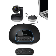 Logitech webkamera - group 1080p mikrofonos kihangosító hub távirányító fali/asztali rögzít&#337; 960-001057 webkamera