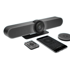  Logitech Webkamera - MeetUp (3840x2160 képpont, 120°-os látótér, mikrofon, 4K Ultra HD, fekete) webkamera