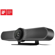 Logitech Webkamera - MeetUp (3840x2160 képpont, 120°-os látótér, mikrofon, 4K Ultra HD, fekete) webkamera