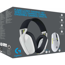 Logitech Wireless Gaming combo fekete-fehér-lime egér