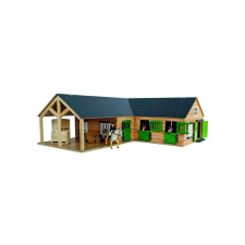  Lóistálló 3 boxxal és raktárral - 1:24 - Kids Globe játékfigura