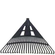  Lombseprű műanyag 60cm egyenes fekete NYELEZETT - [TM] gereblye, lombseprű