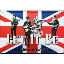 London Beatles – Let It Be – London Concert - Fémtábla dekoráció