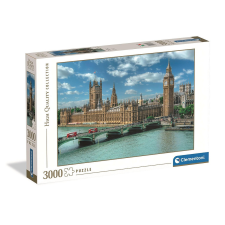  London The House of Parliament 3000 db-os puzzle Clementoni puzzle, kirakós