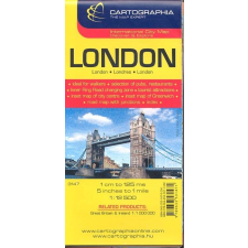 London várostérkép (1:12 500) /Külföldi várostérkép utazás