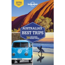 Lonely Planet Australia&#039;s Best Trips útikönyv Lonely Planet Ausztrália útikönyv 2019 angol térkép