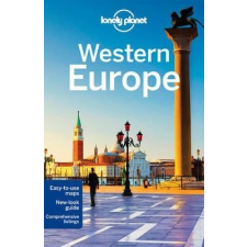 Lonely Planet Europe, Western Europe útikönyv Lonely Planet 2015 térkép
