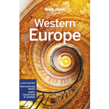 Lonely Planet Europe, Western Europe útikönyv Lonely Planet Nyugat-Európa útikönyv 2019 angol térkép
