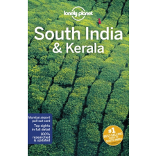 Lonely Planet India útikönyv, South India &amp; Kerala útikönyv Lonely Planet Dél-India útikönyv 2019 térkép