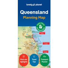 Lonely Planet QUEENSLAND PLANNING MAP | E02 idegen nyelvű könyv
