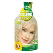 Long Lasting Colour HennaPlus Long Lasting Colour tartós hajfesték 10.01 ezüstszőke 1db hajfesték, színező