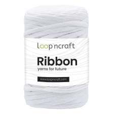 Loop'ncraft RIBBON, Fehér - 2 rövidáru