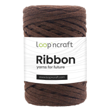 Loop'ncraft RIBBON, Sötét barna - 10 rövidáru