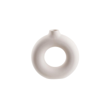 Loop váza, bézs 26cm dekoráció