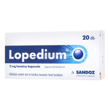 LOPEDIUM 2 mg kemény kapszula 20 db vitamin és táplálékkiegészítő