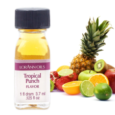 LorAnn koncentrált aroma, trópusi puncs, 3,7 ml alapvető élelmiszer