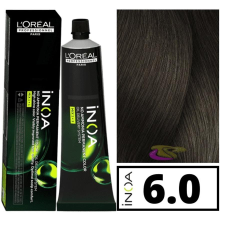LOREAL INOA ammóniamentes hajfesték 6.0 hajfesték, színező